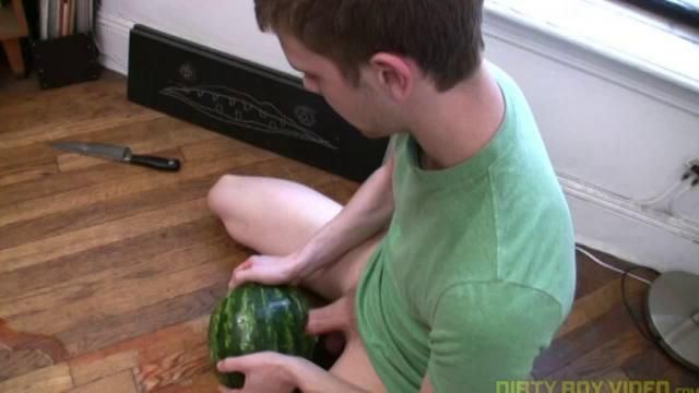 Watermelon masturbation for guys