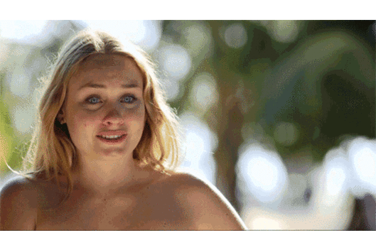Young teen goes topless gif