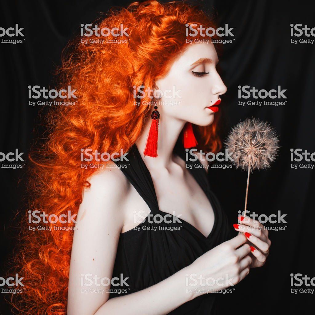 Venus reccomend Curly pale redhead