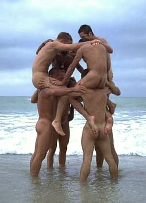 Circle of friends naked