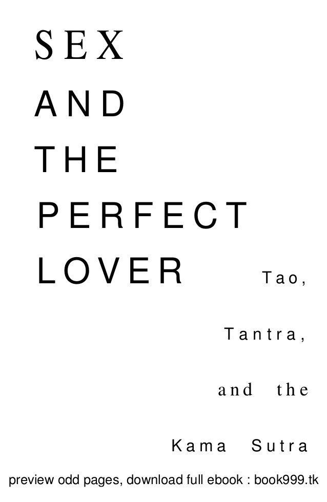 best of Tao Kama lover tantra perfect sutra sex