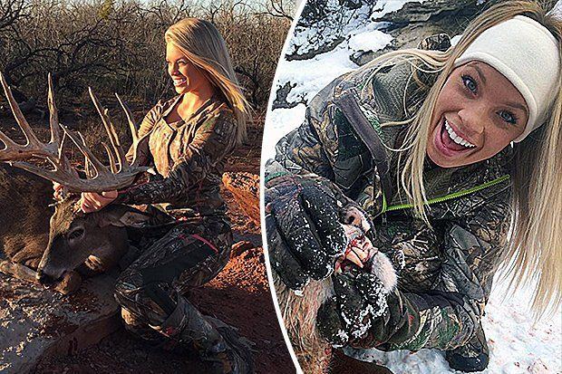 Count reccomend Hot blondes girls that hunt deer
