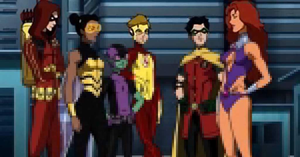 And the teen titans the