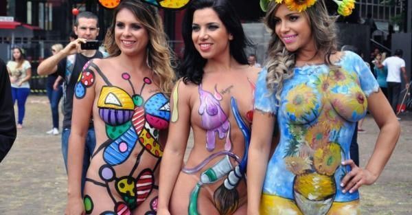 Homer reccomend Party sex body painting