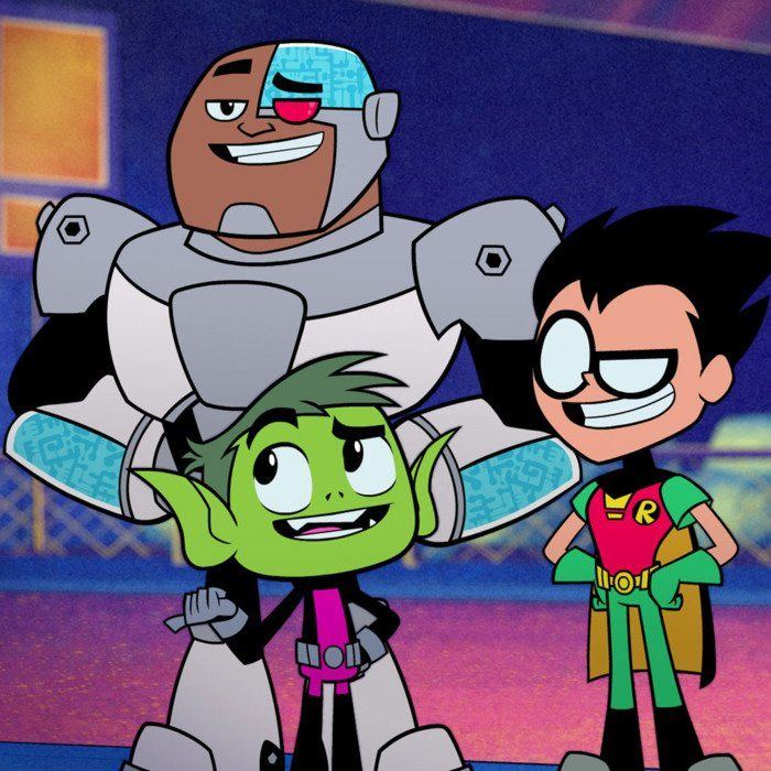 And the teen titans the