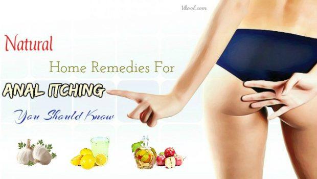 Anal itch remedies