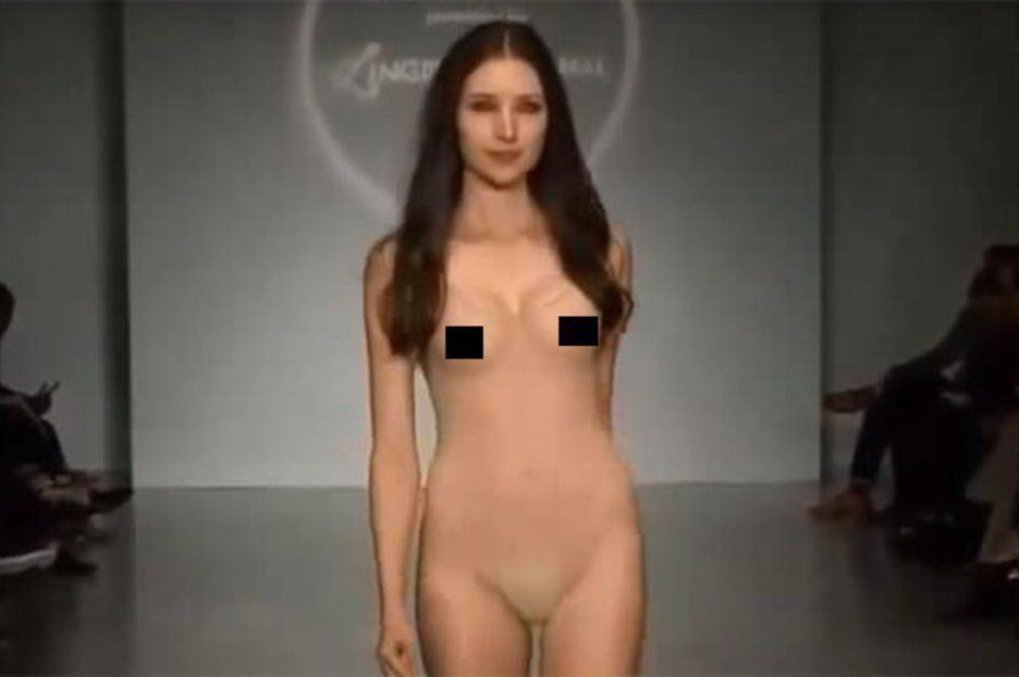 best of Nude Catwalk model
