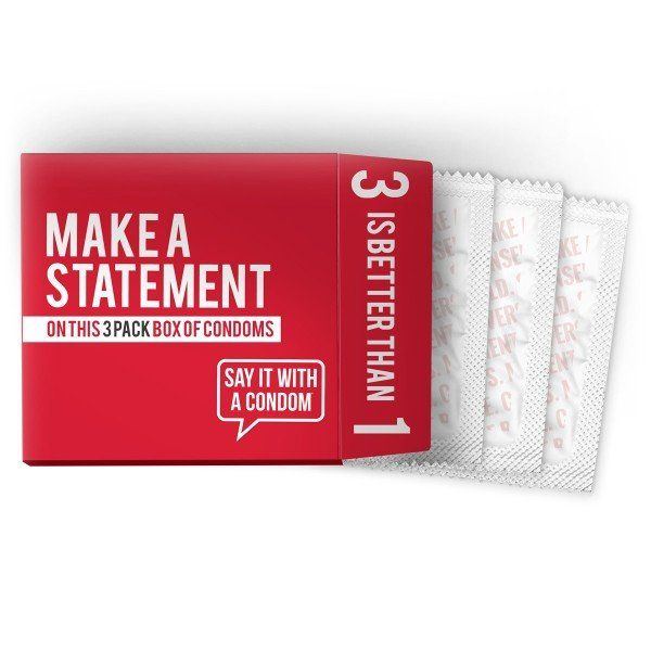 Trinity reccomend Special made condoms