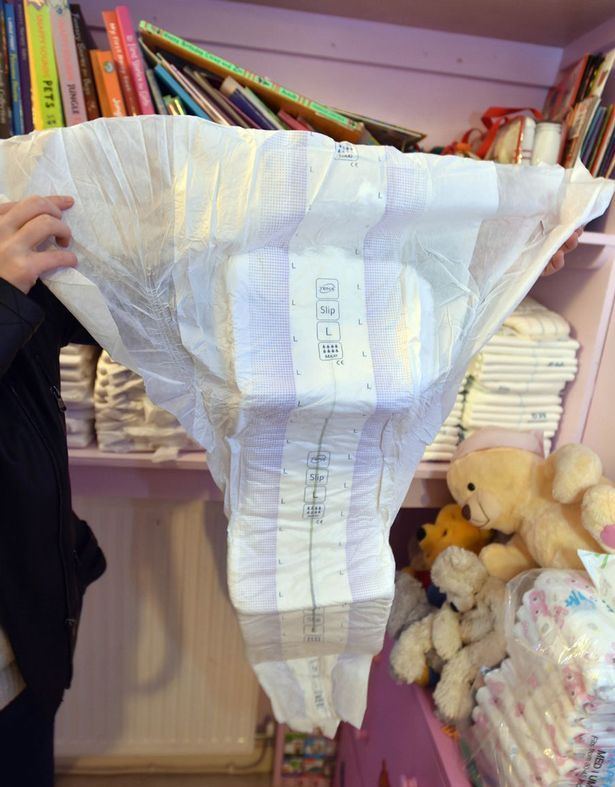 Snappie reccomend Adult baby diaper pics changing fetish