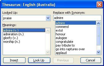 best of Word funny Microsoft thesaurus