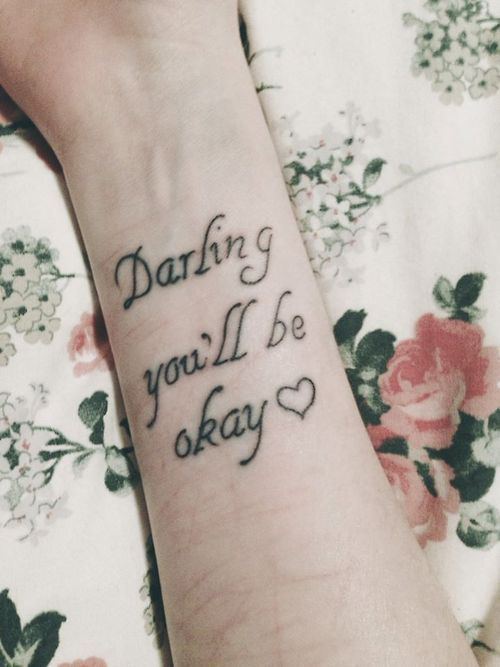 best of Ll tattoo be you Darling okay