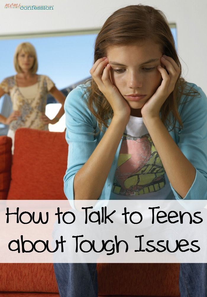 Dealing with teen issues teens