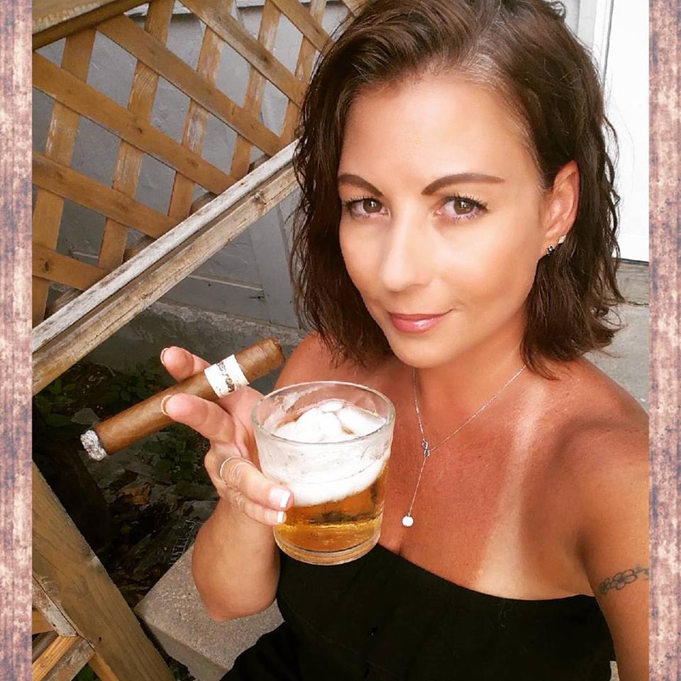 Cigar smoking fetish females