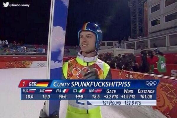 Funny skiers names