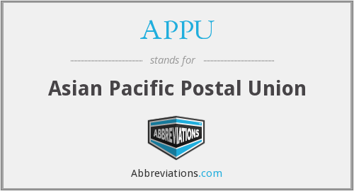 Asian pacific postal union