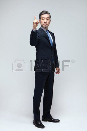 Asian man in suit