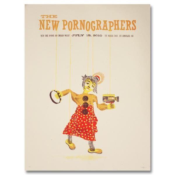 Goobers reccomend The new pornographers poster