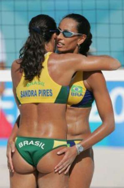 Womens beach volleyball tits