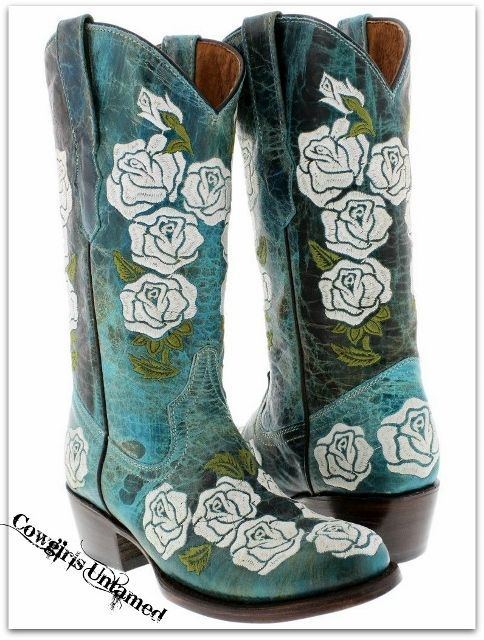 best of Roses with Cowboy boots