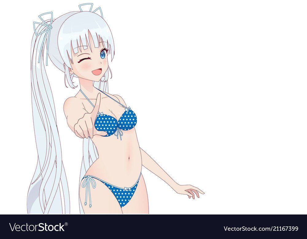 Anime und manga bikini