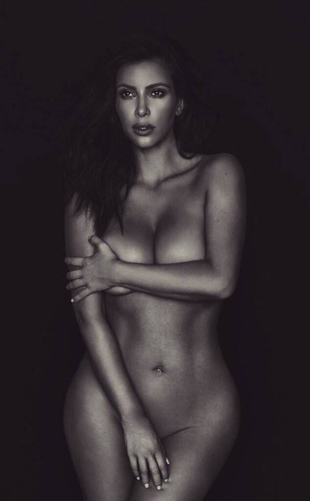 Kim kardashian naked an