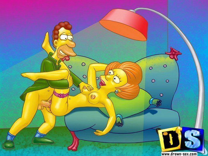 Simpsons characters naked sex