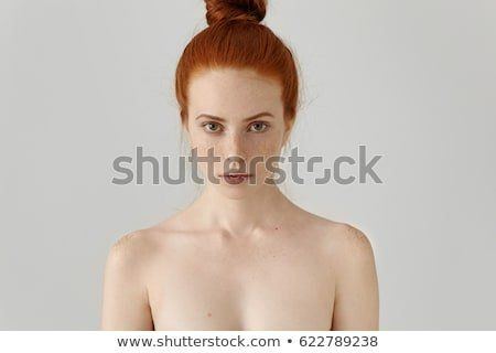 Young girl casually naked