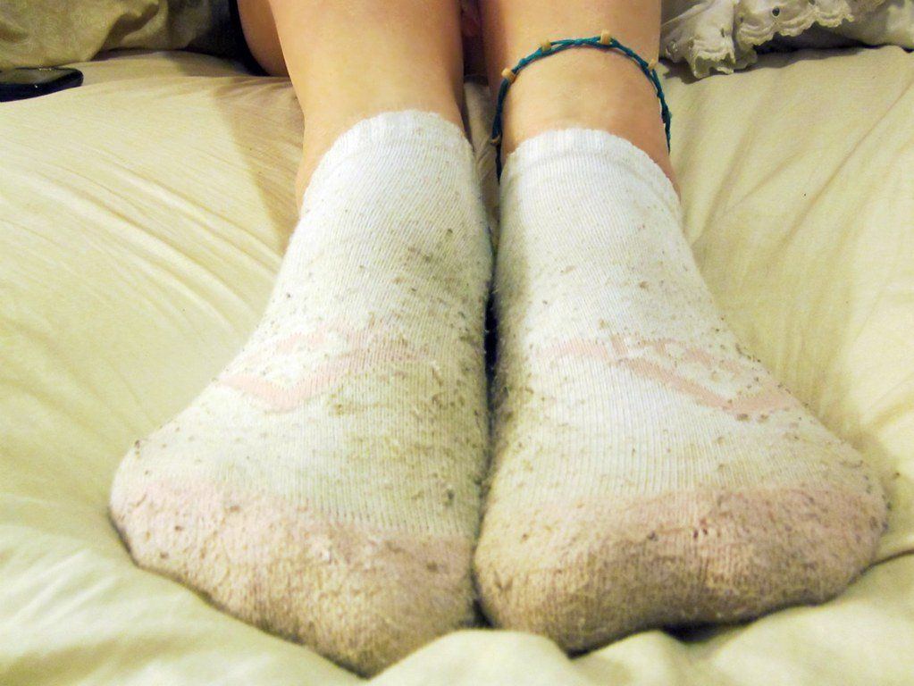 Pink socks fetish pics