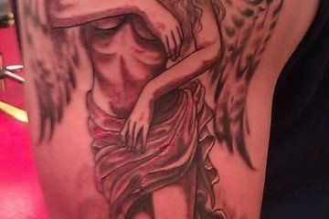 best of Men Naked angle tattoos for