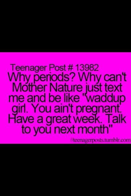 Venus reccomend Teen period pics tumblr