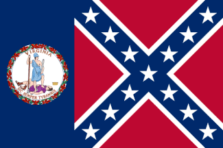 Cupcake reccomend Virginia state flag