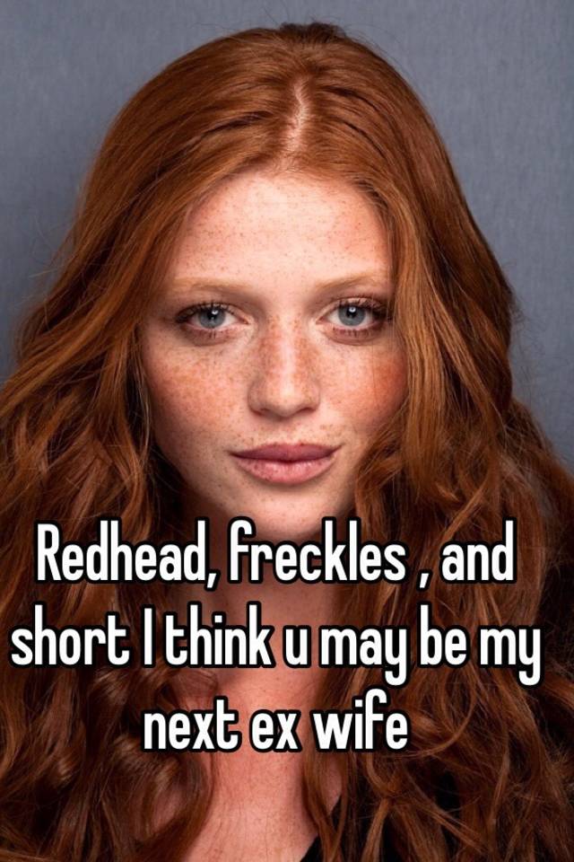 Redhead ex wife