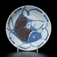 best of Plate Asian carp motif