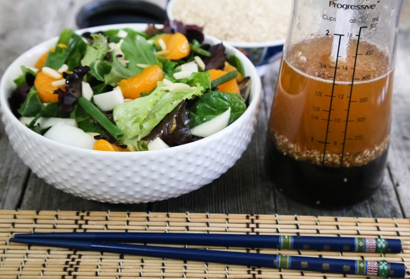 Asian salad dressing with sesame oil Teen