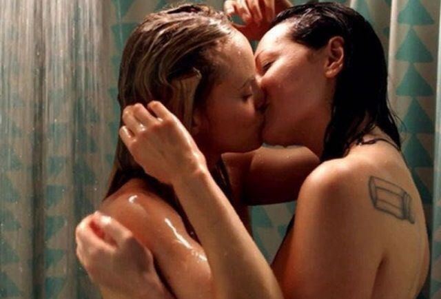 best of The Lesbians shower making out in