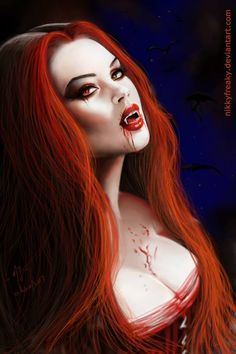 best of Vampiress Erotic redhead