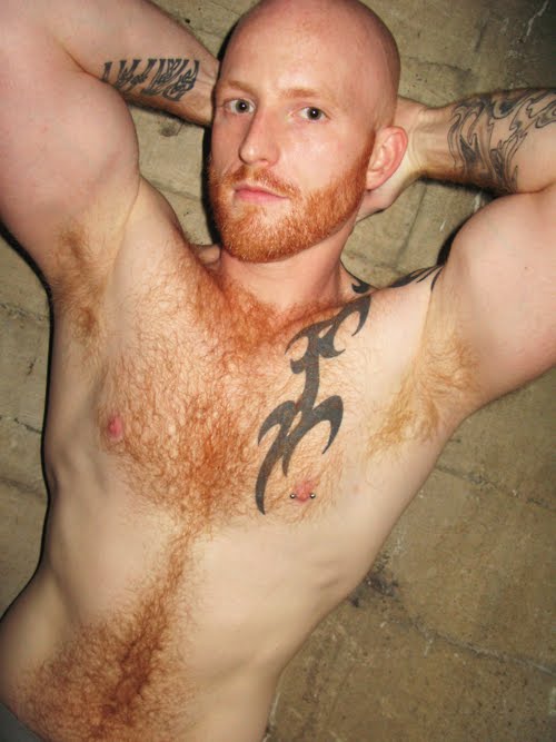 Ginger haired men nude.
