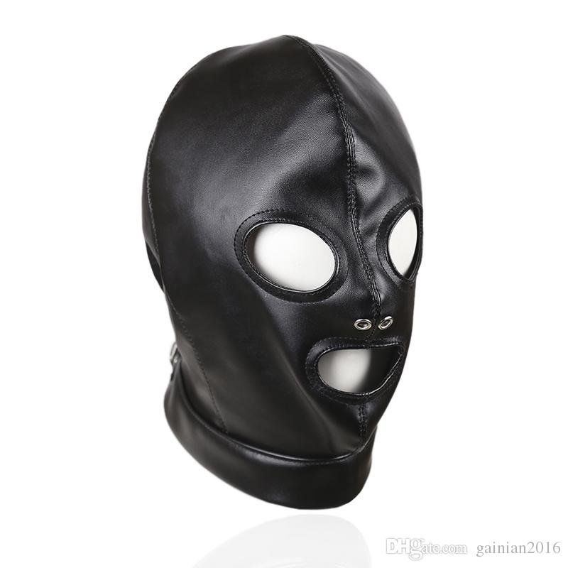 best of Leather Bdsm mask hood