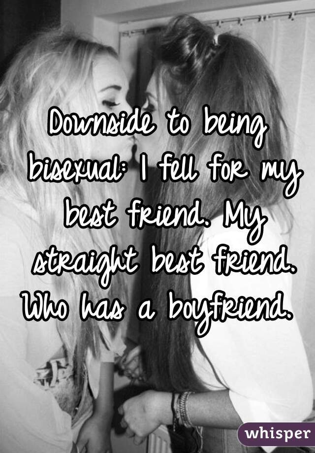Bisexual in love with straight friend
