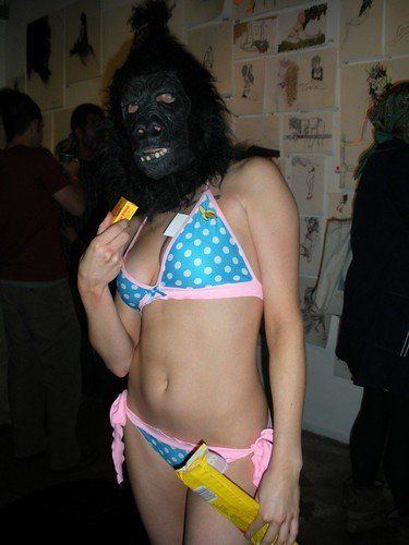 Bikini gorilla image