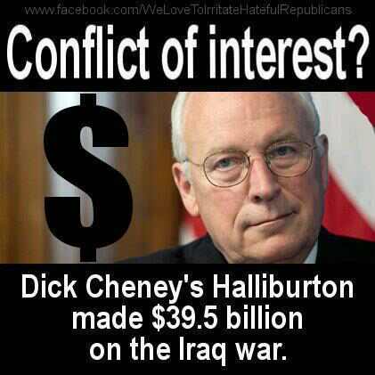 Dandelion reccomend Cheney dick haliburton