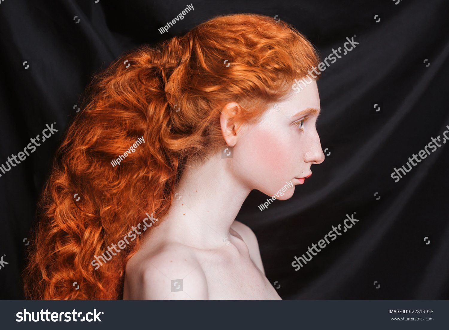 best of Pale redhead Curly