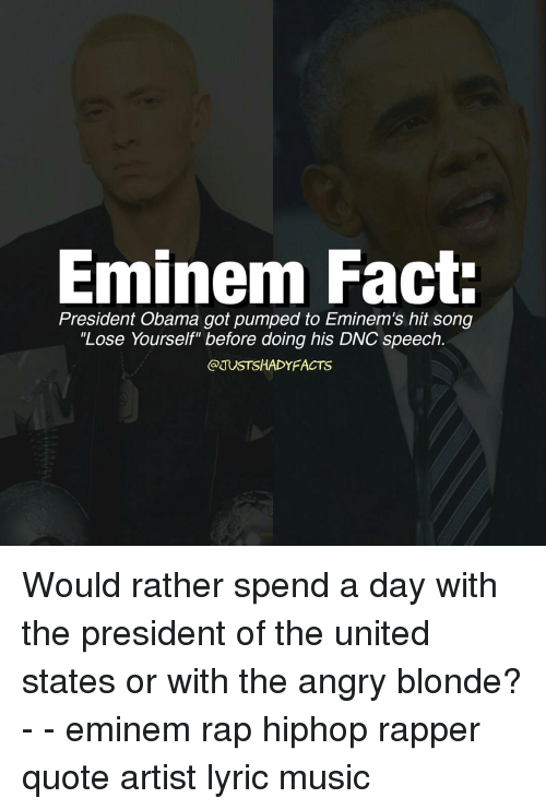 Eminem fuck you obama