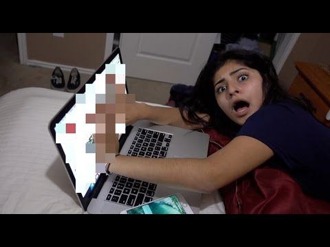 best of Got watching porn caught She