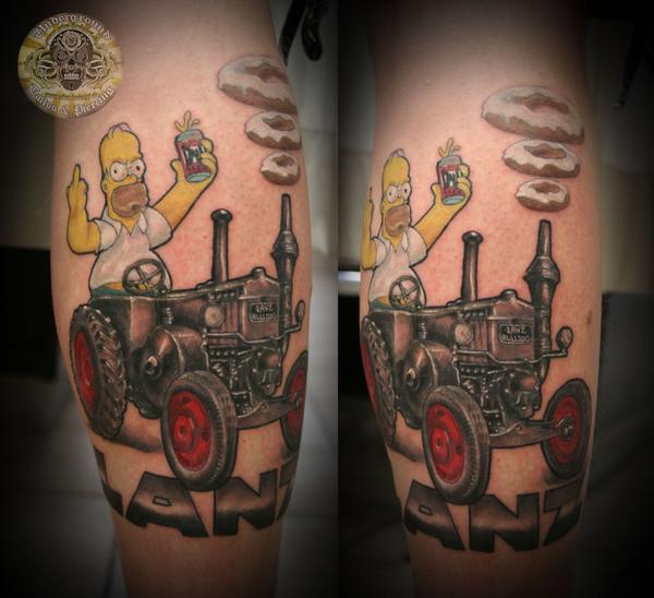 Homer simpson pussy tattoos.