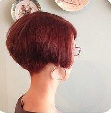 best of Shaved bob Ear nape with length