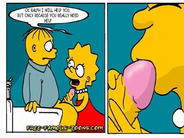 Fumble reccomend Free bart lisa simpson first time sex