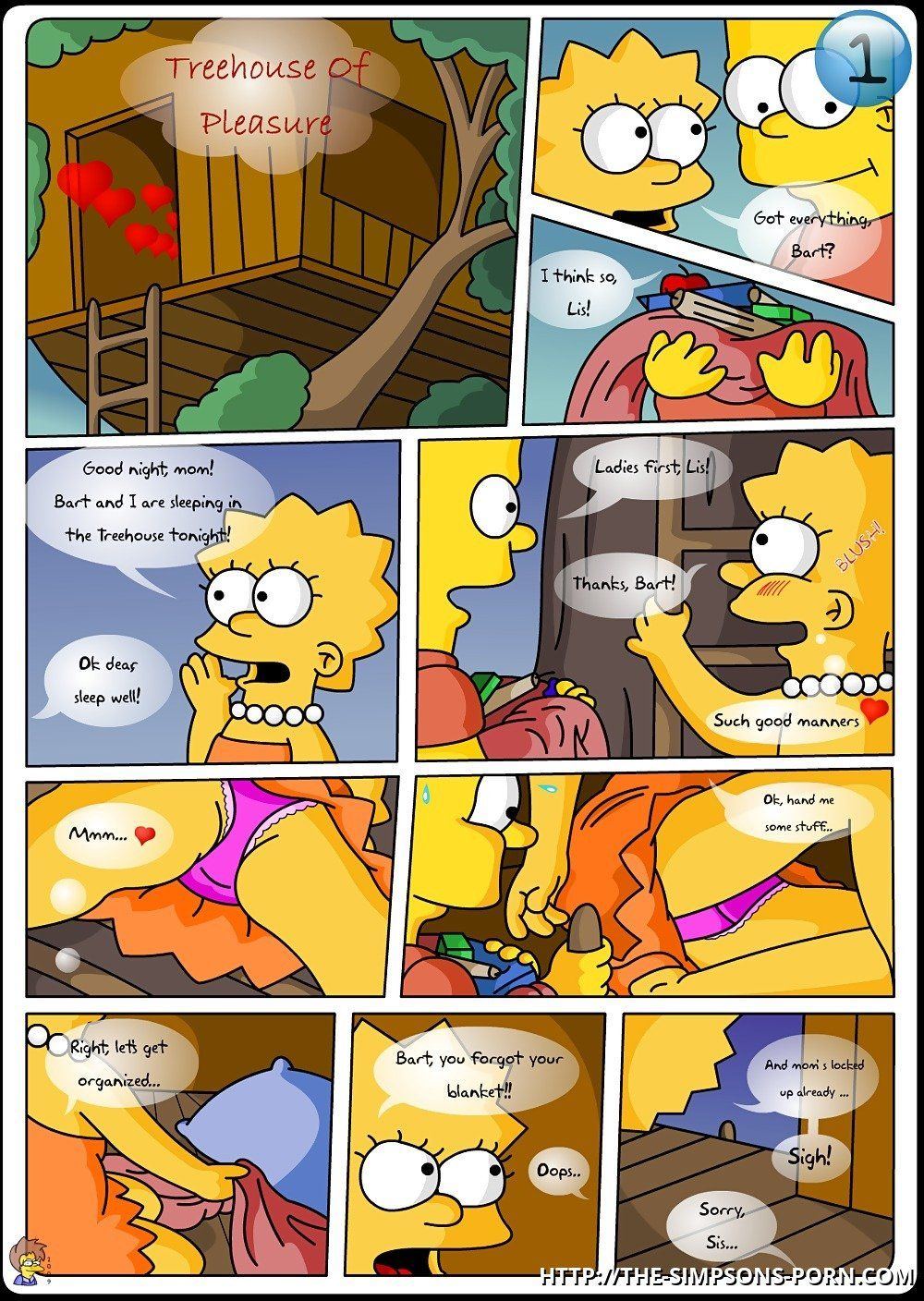 Free bart lisa simpson first time sex