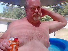 best of Str8 daddy nude in public porn nude Free park daddy