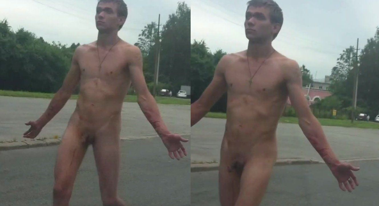 Guy with shaved dick